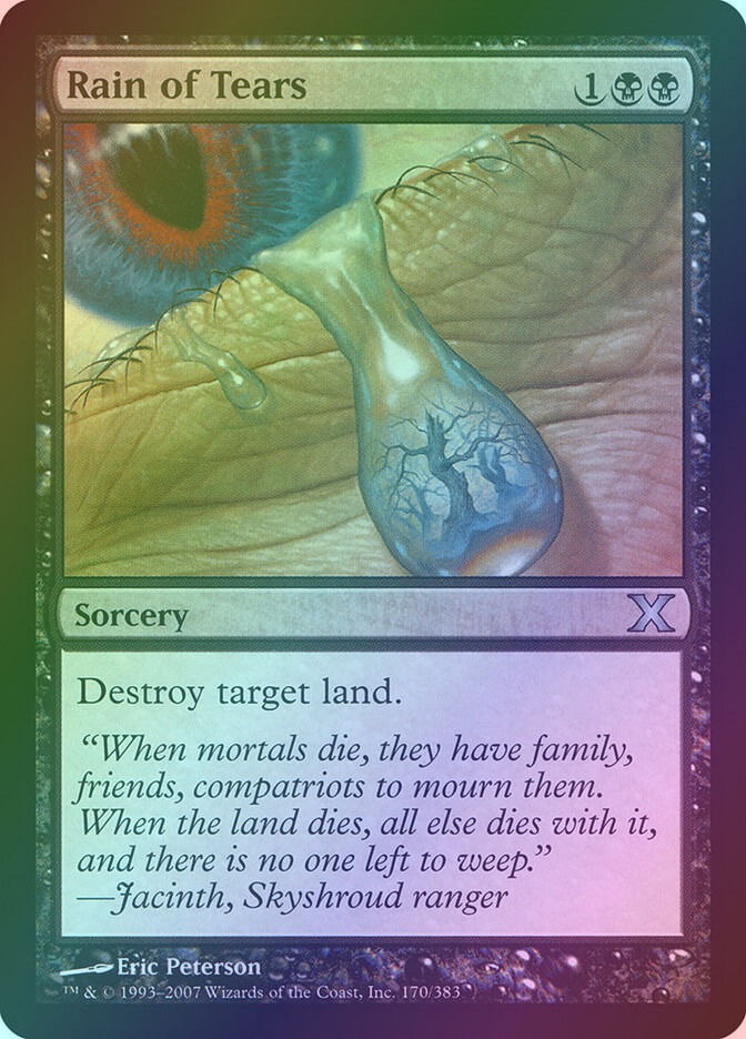 Rain of Tears (10E) (170) / Foil