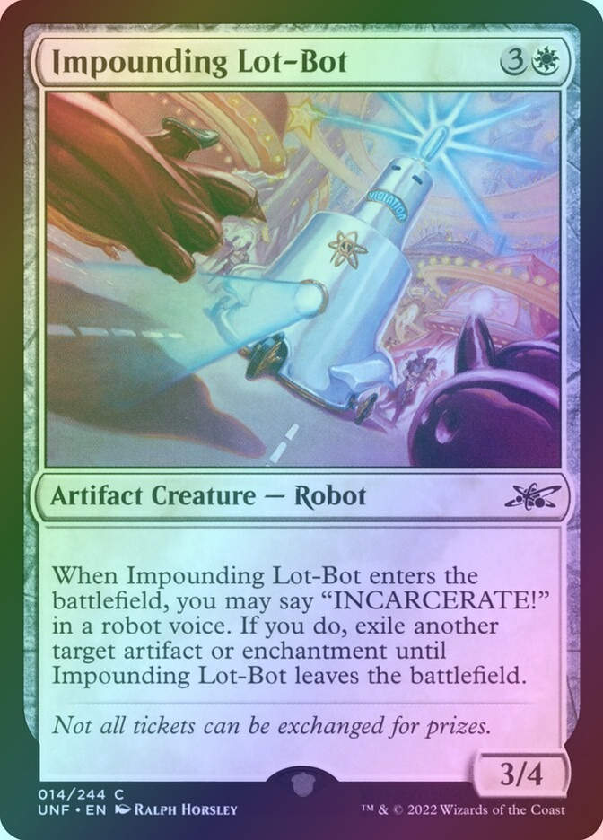 Impounding Lot-Bot (UNF) (14) / Foil