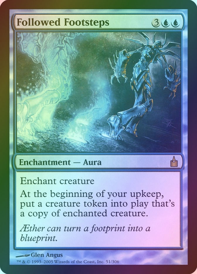 Followed Footsteps (RAV) (51) / Foil