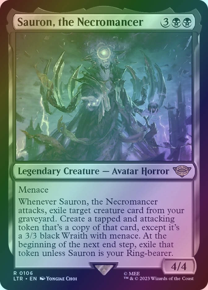 Sauron, the Necromancer (LTR) (106) / Foil