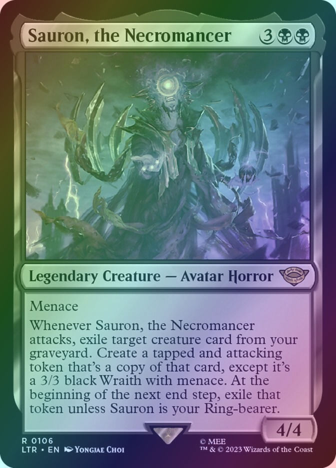 Sauron, the Necromancer (LTR) (106) / Foil