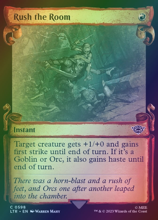 Rush the Room (LTR) (598) / Showcase / Foil