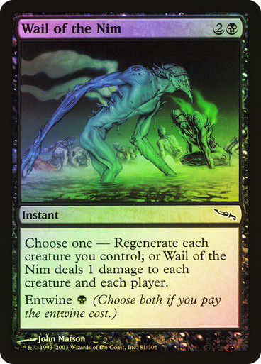 Wail of the Nim (MRD) (81) / Foil