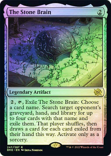 The Stone Brain (BRO) / Foil
