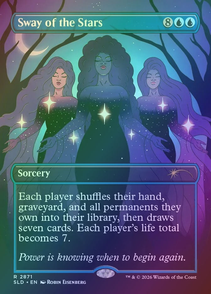 Sway of the Stars (SLD) (2871) / Borderless / Foil