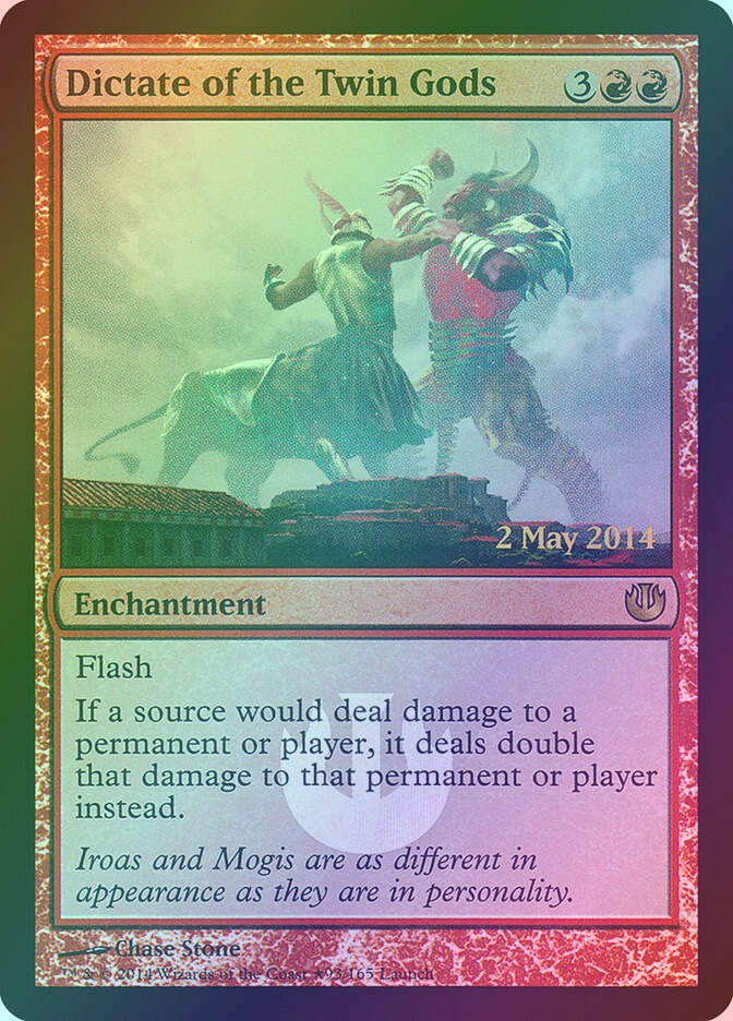 Dictate of the Twin Gods (PJOU) (93★) / Foil