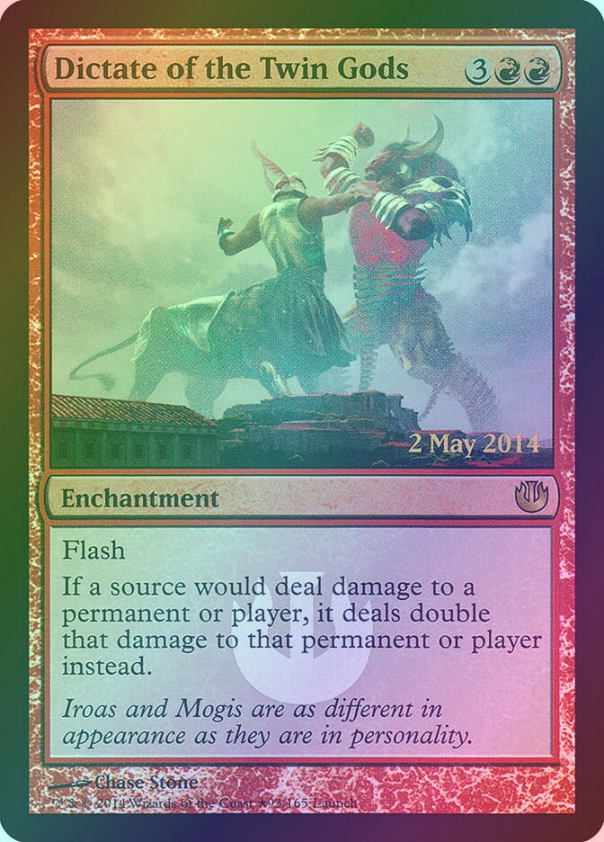 Dictate of the Twin Gods (PJOU) (93★) / Foil