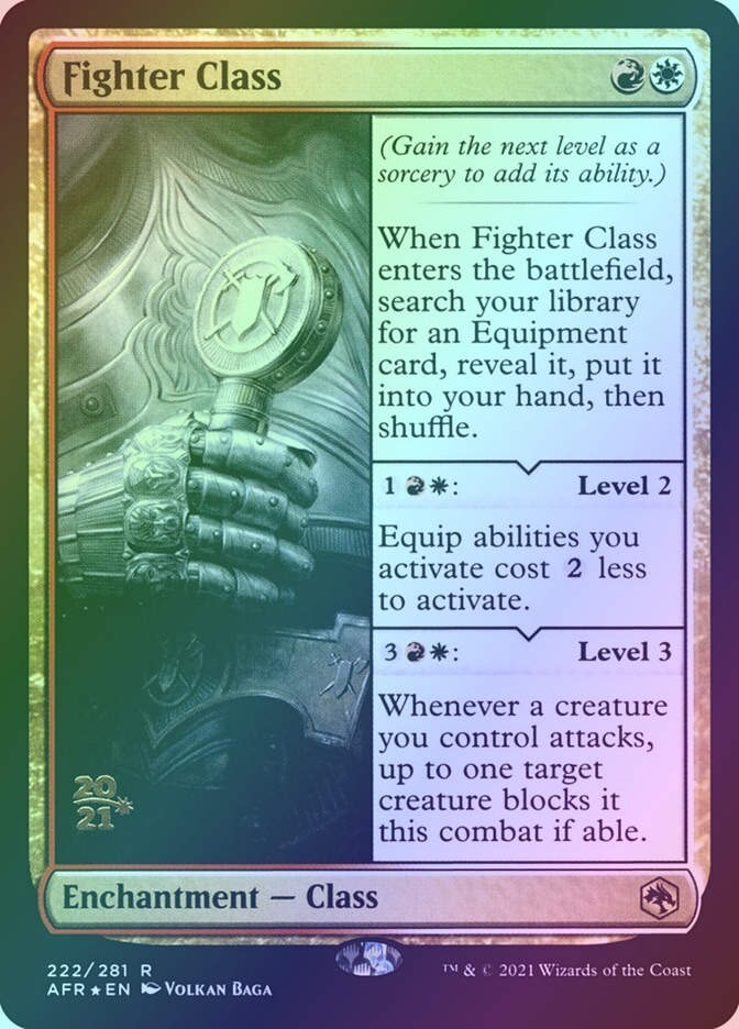 Fighter Class (PAFR) (222s) / Foil