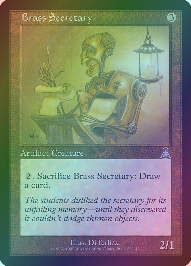 Brass Secretary (UDS) (128) / Foil