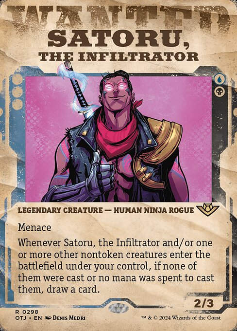 Satoru, the Infiltrator (otj) (298) / Showcase