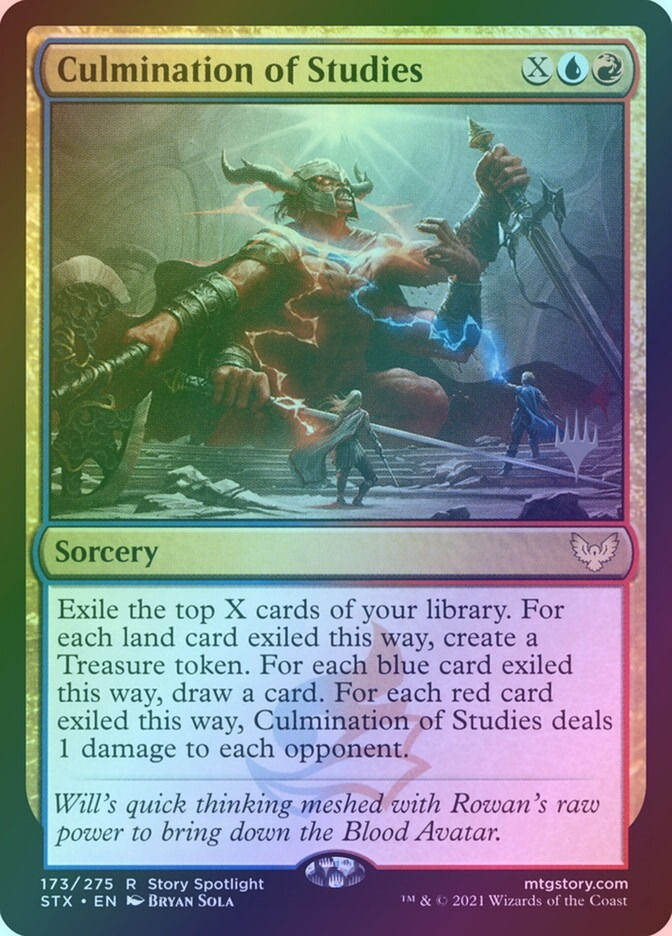 Culmination of Studies (PSTX) (173p) / Foil