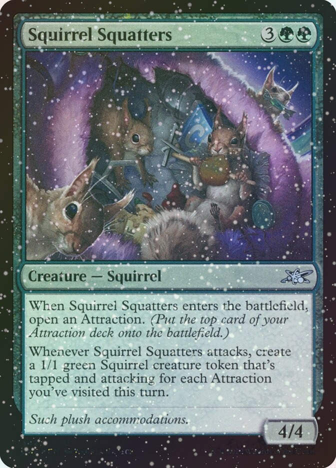 Squirrel Squatters (UNF) (442) / Galaxy Foil