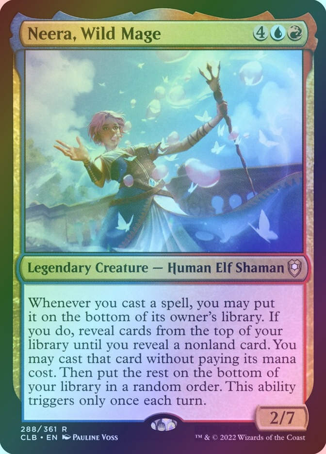 Neera, Wild Mage (CLB) (288) / Foil