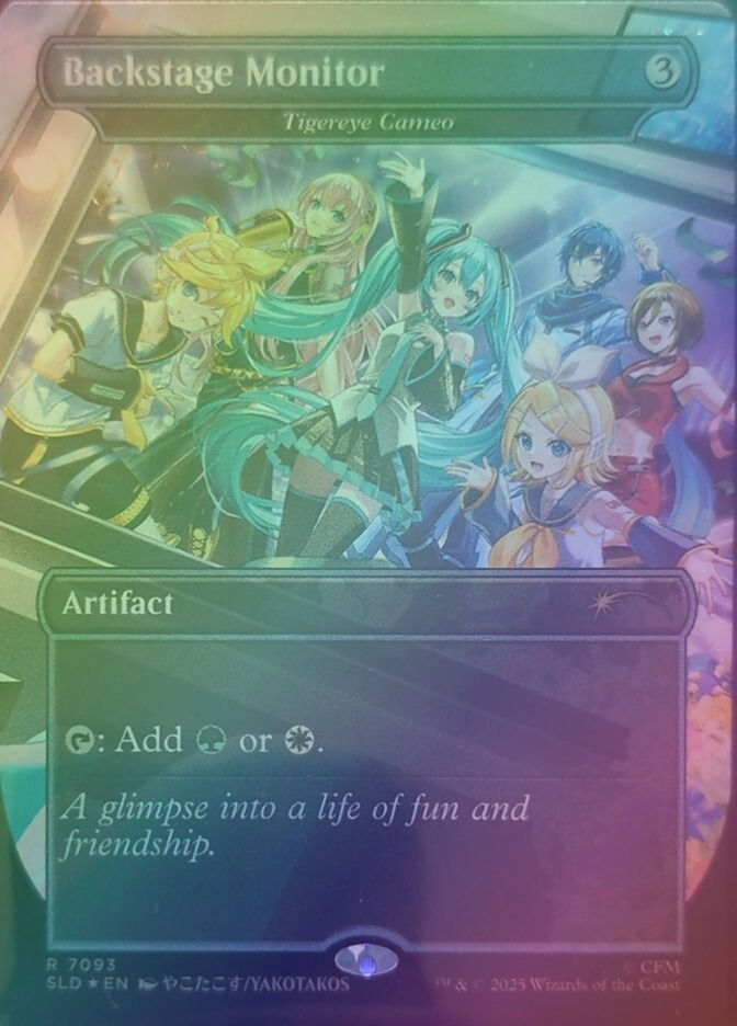 Tigereye Cameo (SLD) (7093) / Borderless / Foil