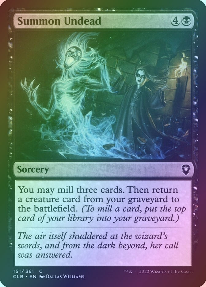 Summon Undead (CLB) (151) / Foil
