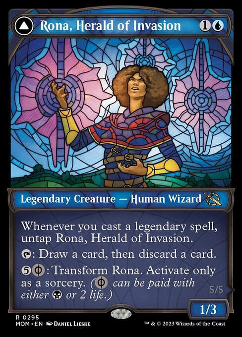 Rona, Herald of Invasion // Rona, Tolarian Obliterator (mom_295) / Showcase