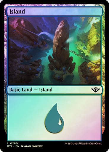 Island (otj) (280) / Foil