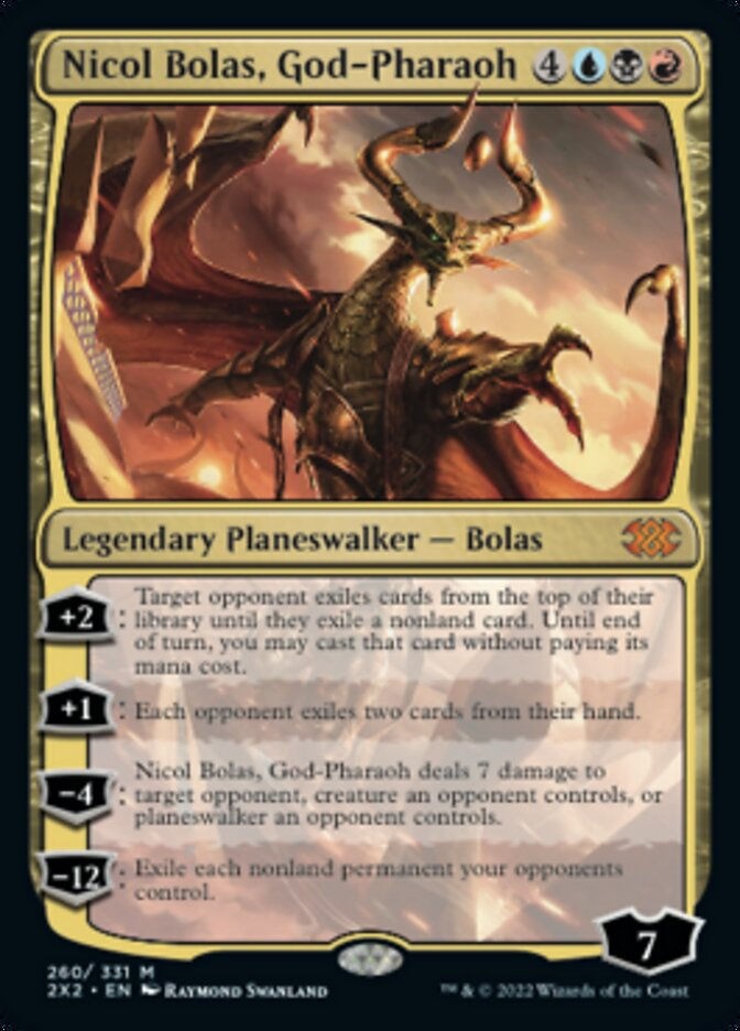 Nicol Bolas, God-Pharaoh (2X2)