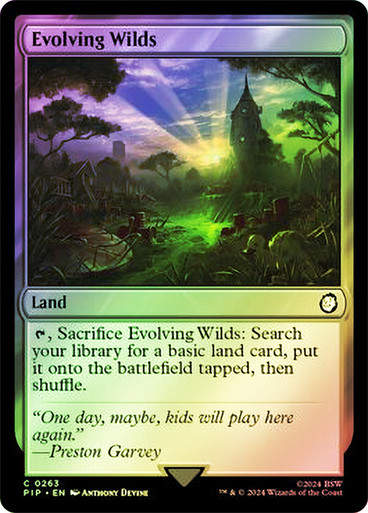 Evolving Wilds (pip) (263) / Foil