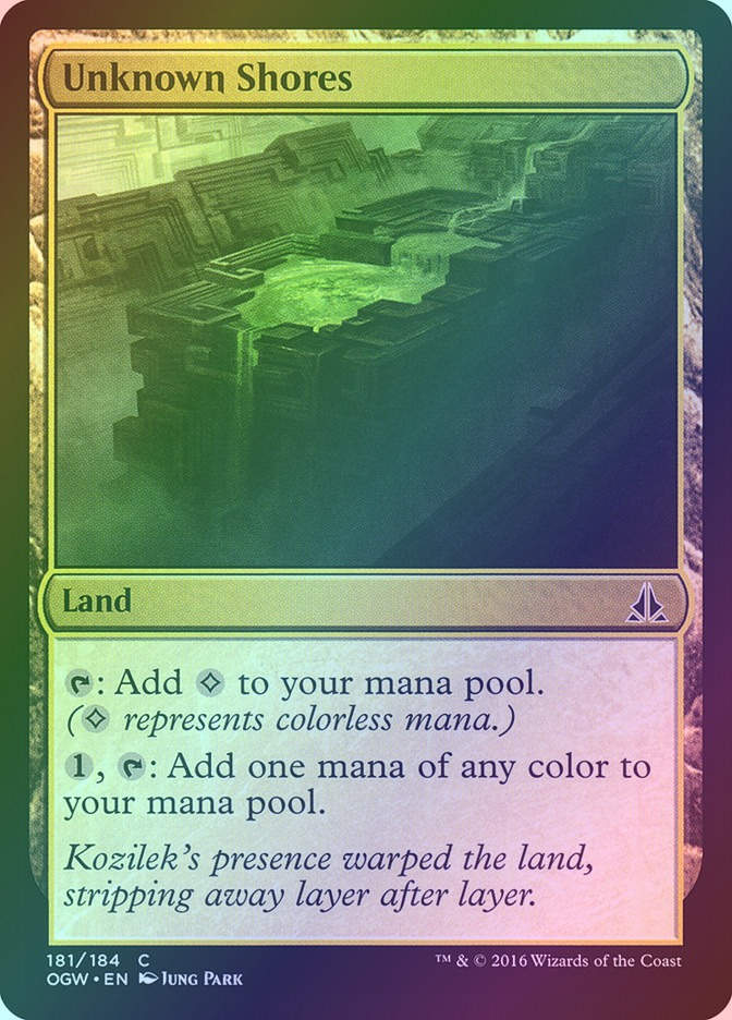 Unknown Shores (OGW) (181) / Foil