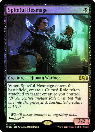 Spiteful Hexmage (woe) / Foil