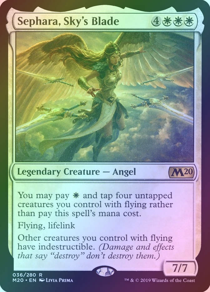 Sephara, Sky's Blade (M20) (36) / Foil