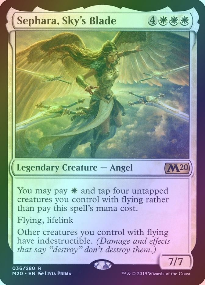 Sephara, Sky's Blade (M20) (36) / Foil