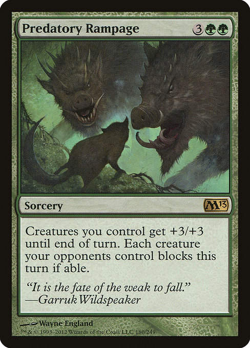 Predatory Rampage (M13)