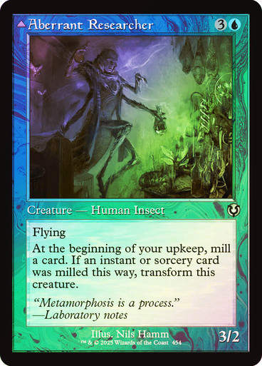 Aberrant Researcher // Perfected Form (INR) (454) / Foil Retro