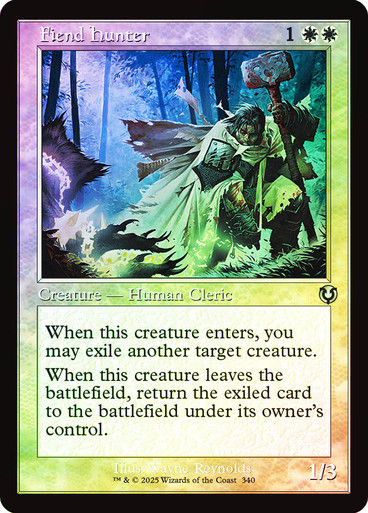 Fiend Hunter (INR) (340) / Foil Retro