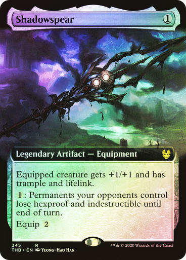 Shadowspear (THB) (345) / Extended Art / Foil