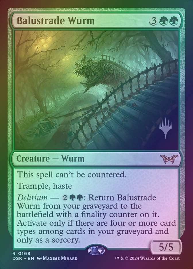 Balustrade Wurm (PDSK) (168p) / Foil