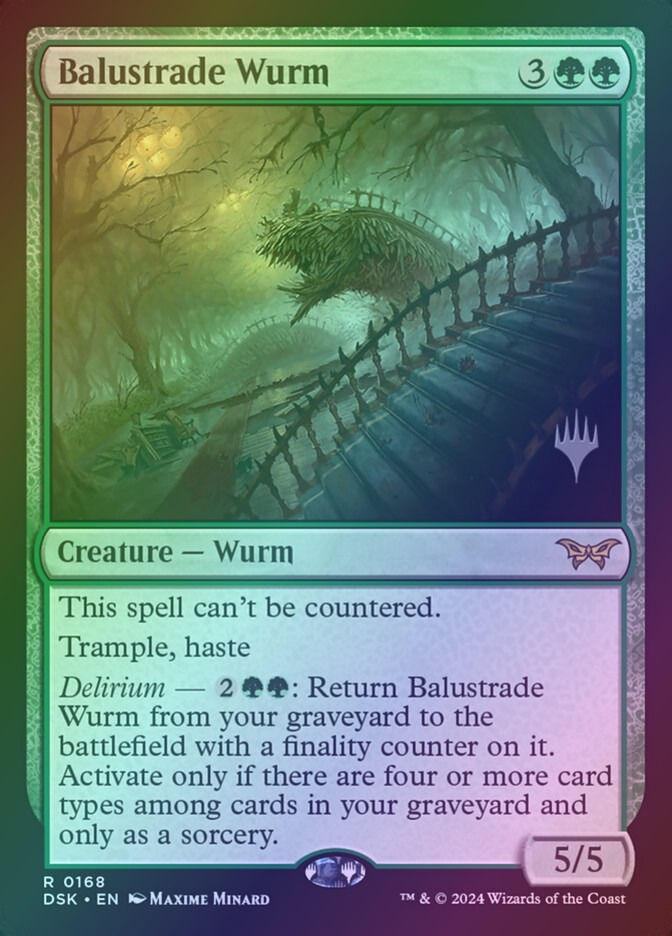 Balustrade Wurm (PDSK) (168p) / Foil