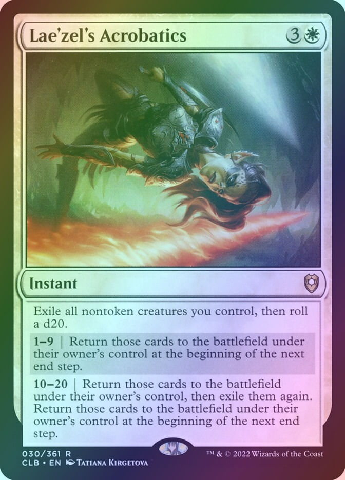 Lae'zel's Acrobatics (CLB) (30) / Foil