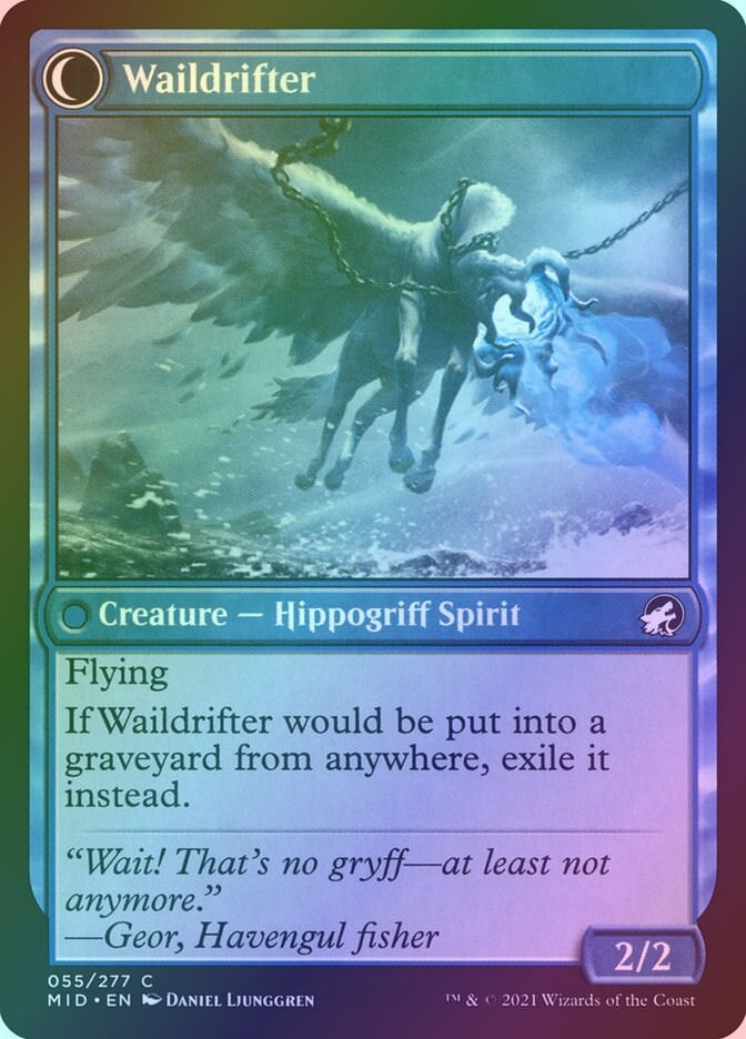 Galedrifter // Waildrifter (MID) (55) / Foil — cara 2 de 2