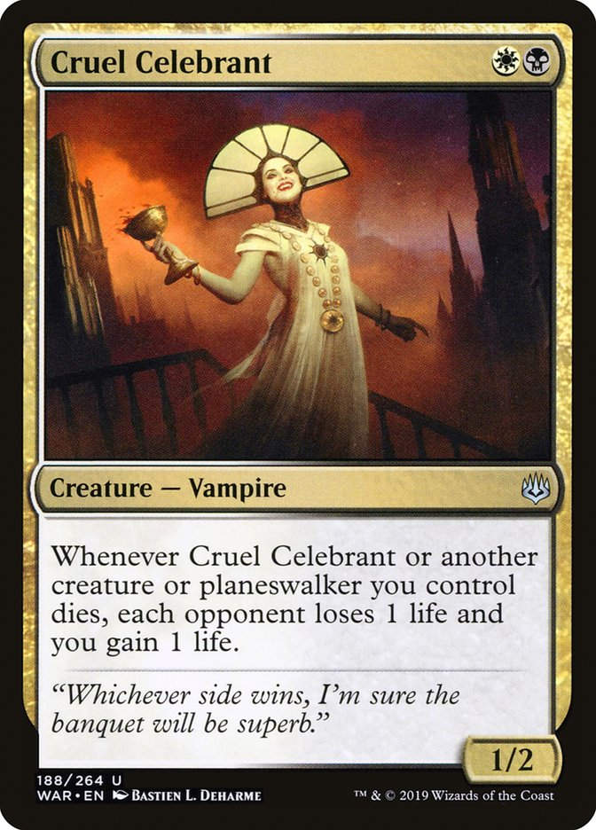 Cruel Celebrant (WAR) (188)