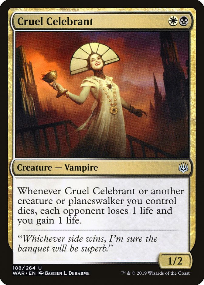 Cruel Celebrant (WAR) (188)