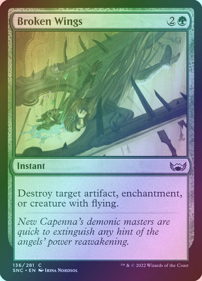Broken Wings (SNC) (136) / Foil