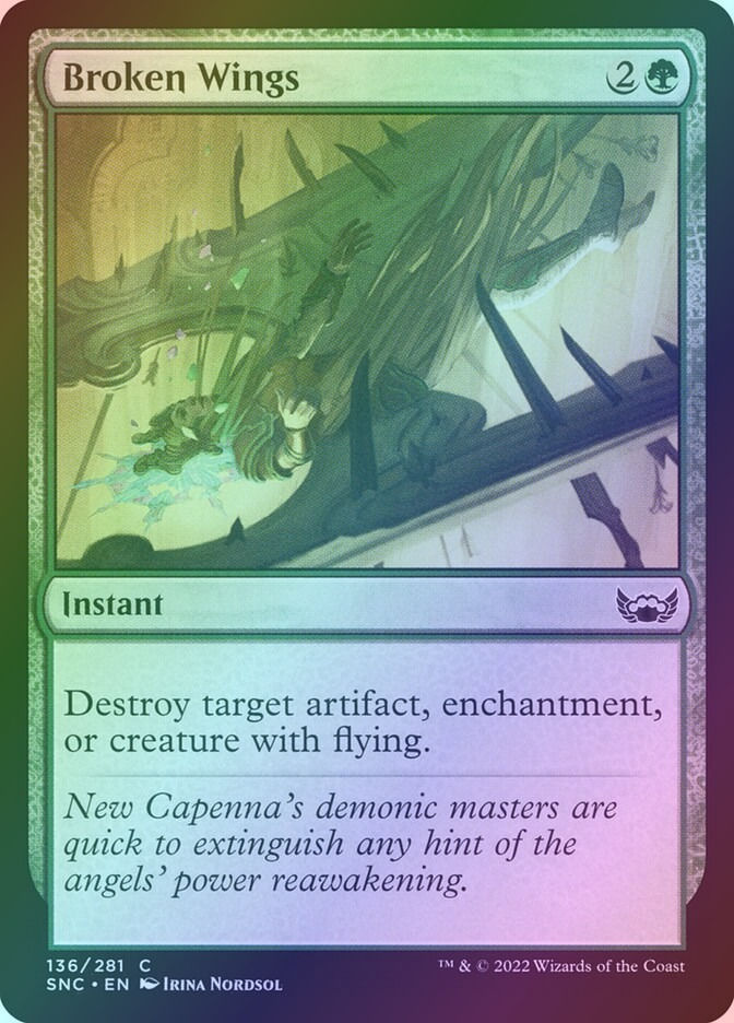 Broken Wings (SNC) (136) / Foil