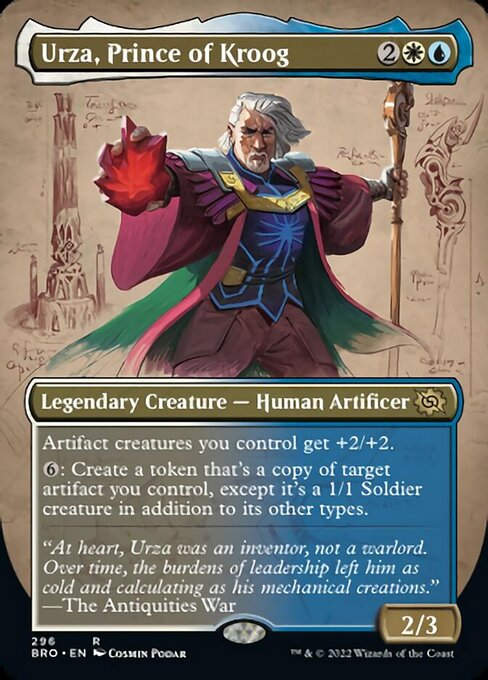 Urza, Prince of Kroog (BRO) / Borderless