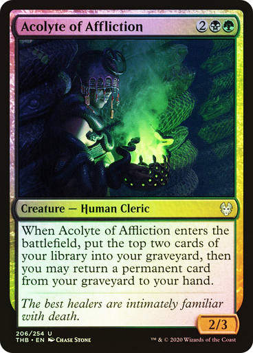 Acolyte of Affliction (THB) (206) / Foil