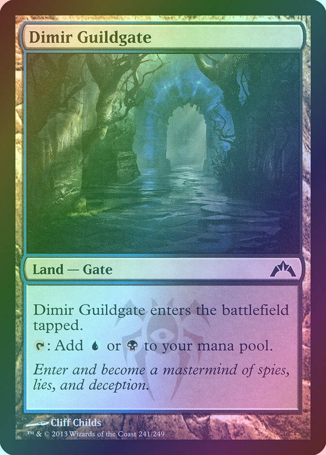 Dimir Guildgate (GTC) (241) / Foil
