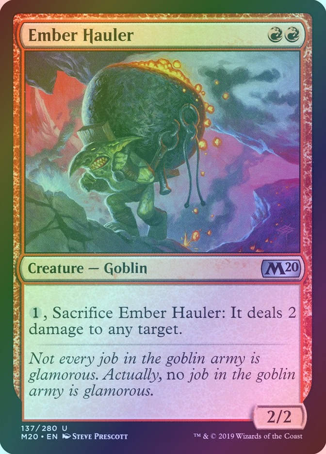Ember Hauler (M20) (137) / Foil