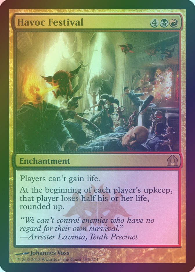 Havoc Festival (RTR) (166) / Foil