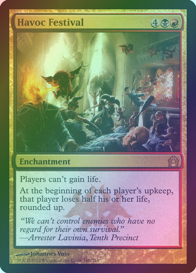 Havoc Festival (RTR) (166) / Foil