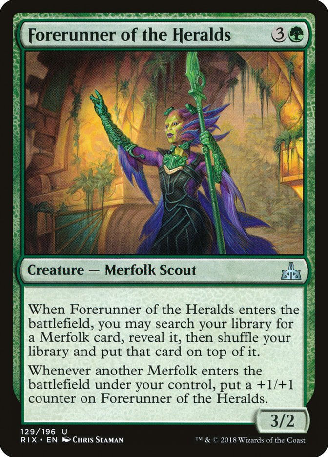 Forerunner of the Heralds (RIX) (129)