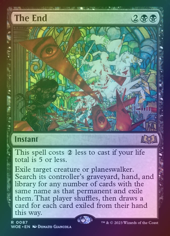 The End (PWOE) (87p) / Foil