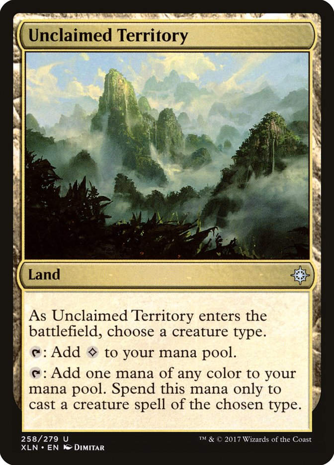 Unclaimed Territory (XLN) (258)