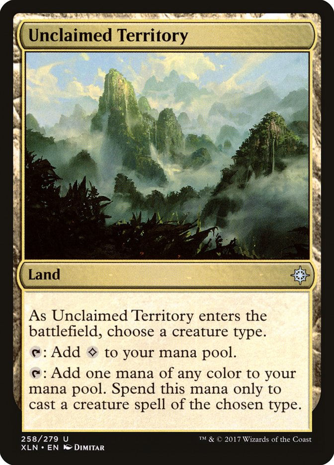Unclaimed Territory (XLN) (258)