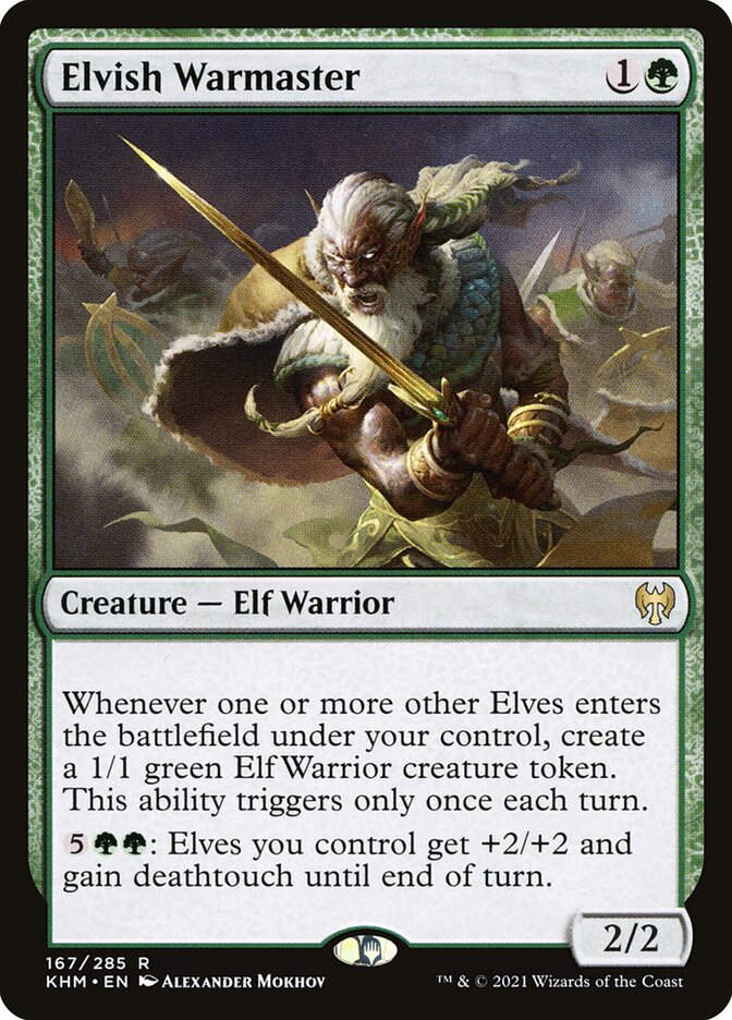 Elvish Warmaster (KHM) (167)